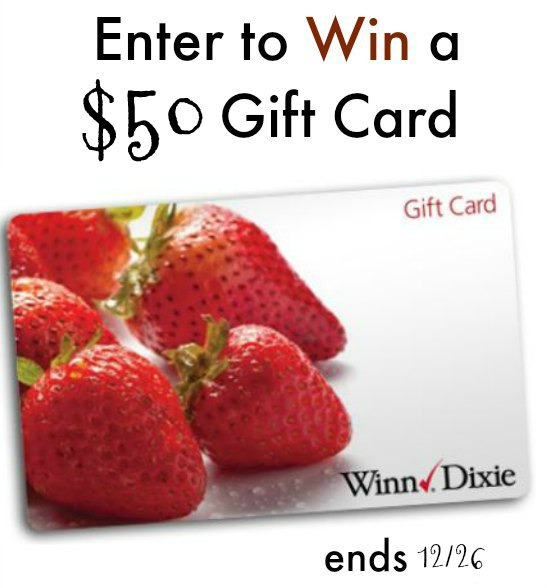 Enter to Win a $50 Winn-Dixie Gift Card | Famous Ashley Grant