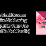 The Real Reason You’re Not Losing Weight in Your 40s (Hint: It’s Not Cardio)