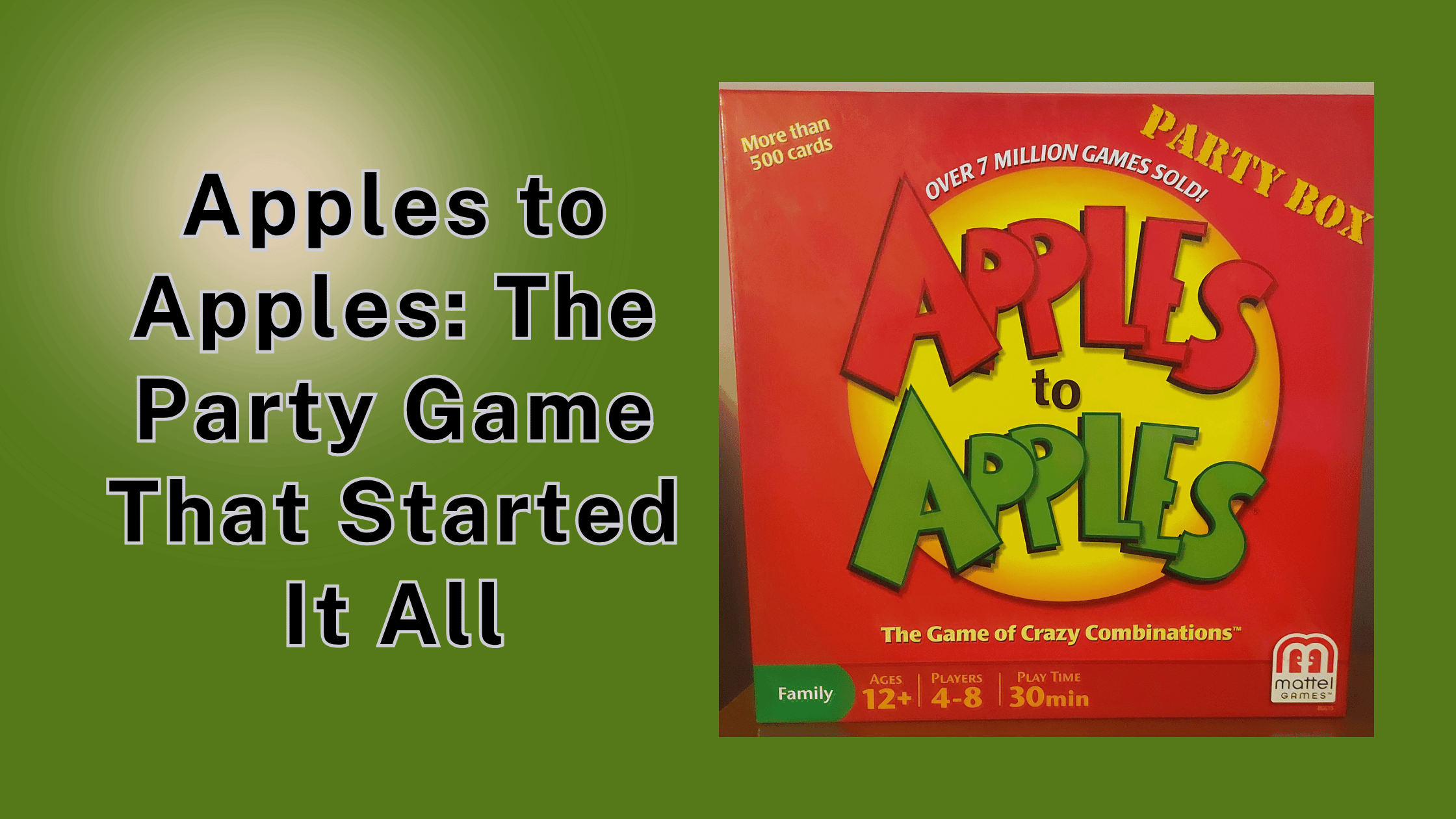 Apples to Apples_ The Party Game That Started It All - Header