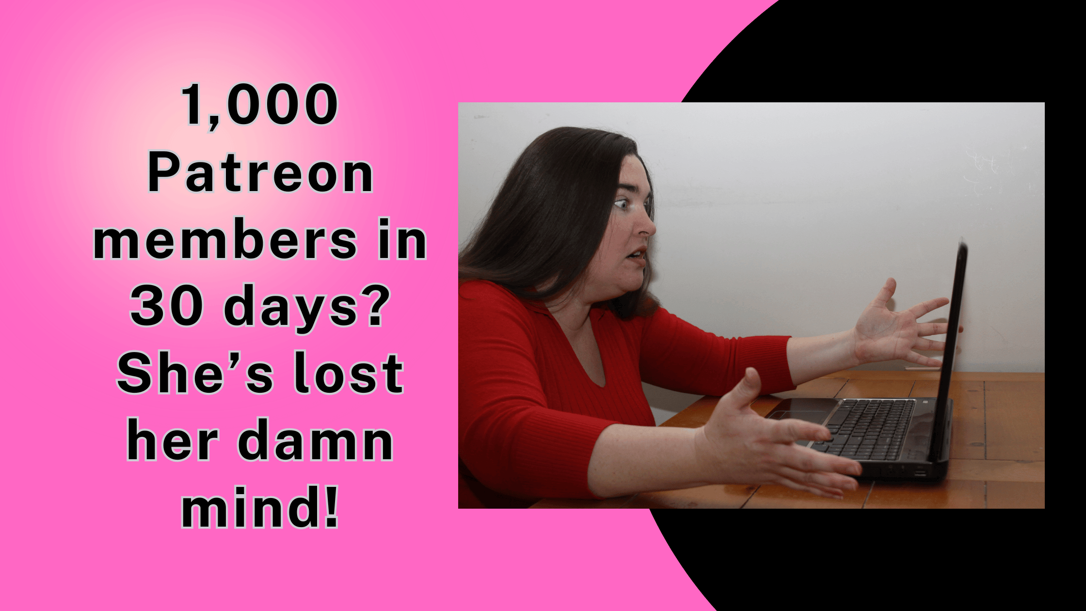 1,000-Member Patreon Challenge Header